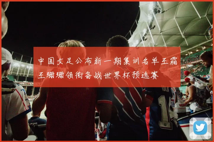 中国女足公布新一期集训名单王霜王珊珊领衔备战世界杯预选赛