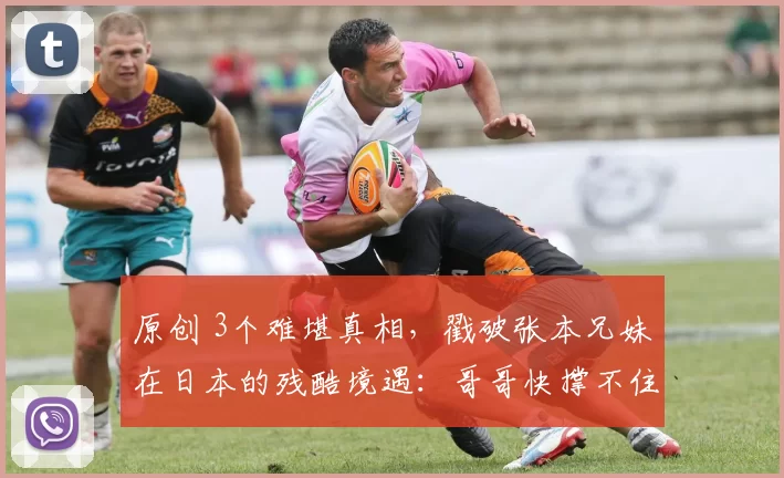 原创 3个难堪真相,戳破张本兄妹在日本的残酷境遇:哥哥快撑不住了?