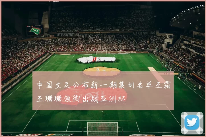 中国女足公布新一期集训名单王霜王珊珊领衔出战亚洲杯