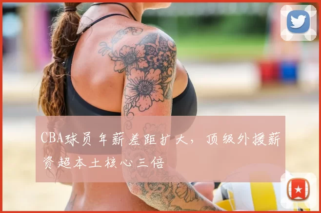 CBA球员年薪差距扩大,顶级外援薪资超本土核心三倍